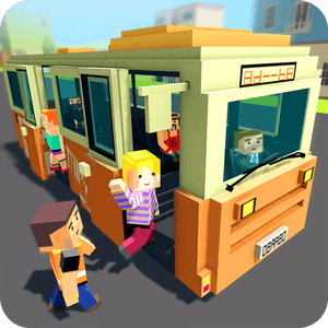 Mr. Blocky City Bus SIM APK