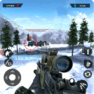 Winter Mountain Sniper