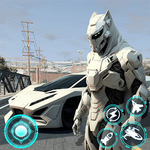 Robot Car Transformation Game